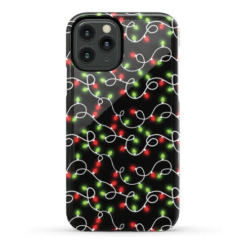 Christmas Lights Pattern Phone Case